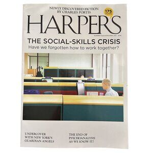 Harpers Magazine April 2025 The Social Skills Crisis The End of Psychoanalysis